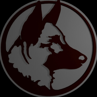 German Shepard-Head