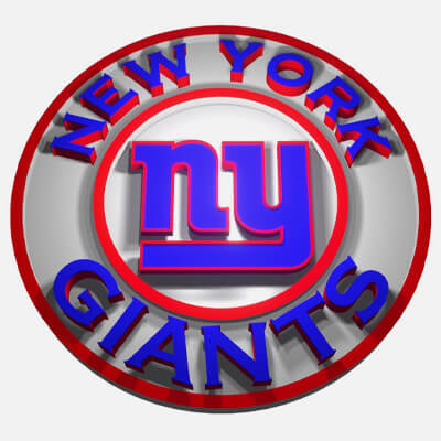 New York Giants Circle Logo