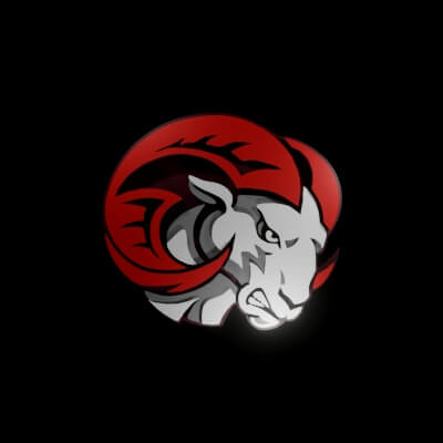 Ram Head logo like