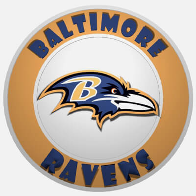 Baltimore Ravens Circular Logo