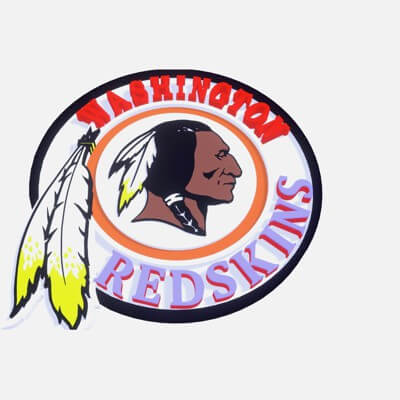 Redskins Logo Disc