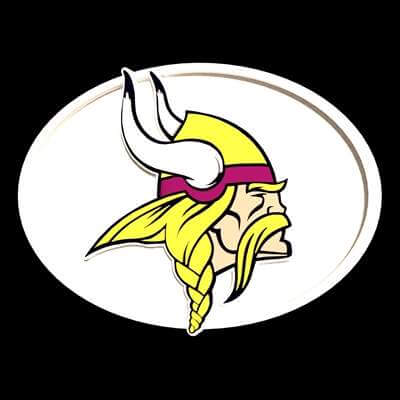 Minnesota Vikings NFL Logo Oval