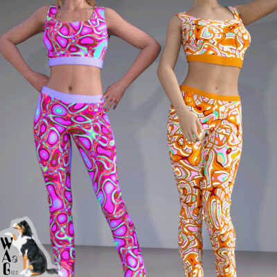 Abstraction Styles - 20 Mats for dForce Always Jeans G9/G8
