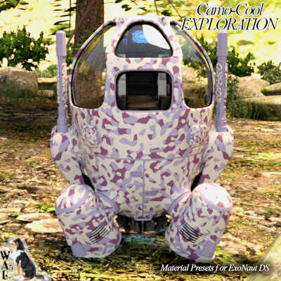 Camo-Cool EXPLORATION 3 Style-28 for ExoNaut vehicle in DS