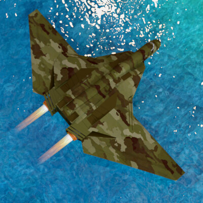 Camo-Cool Military 001 for Shukkys Em TA Spacecraft PS - DS