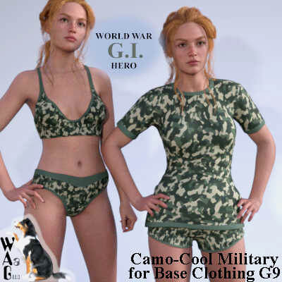 CAMO-COOL MILITARY Style-05 Base Clothing G9 Genesis 9 DS