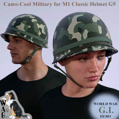 CAMO-COOL MILITARY Style-05 for M1 Classic Helmet Genesis 9