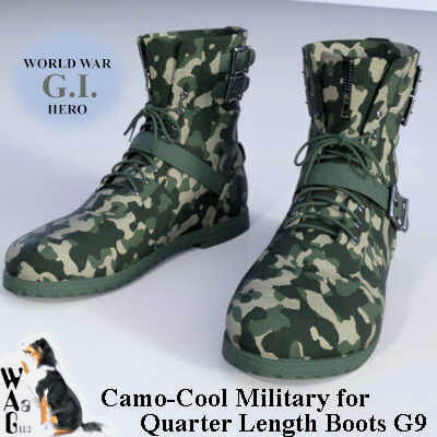 CAMO-COOL MILITARY Style-05 for Quarter Length Boots G9 - DS
