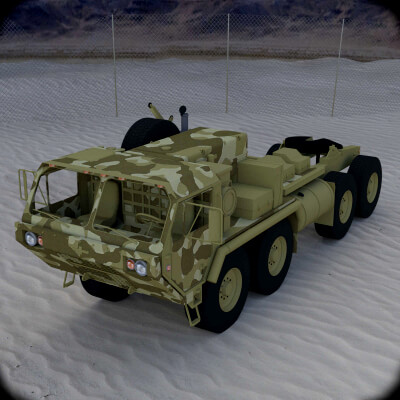 Camo-Cool Military Styles - Army Vehicle HEMTT in DAZ Studio