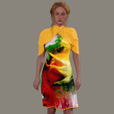 DY Jia Outfit for Genesis 9 G9F - Abstraction Styles 01-05