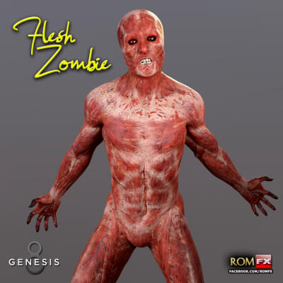 Flesh Zombie For G8M And G8.1M