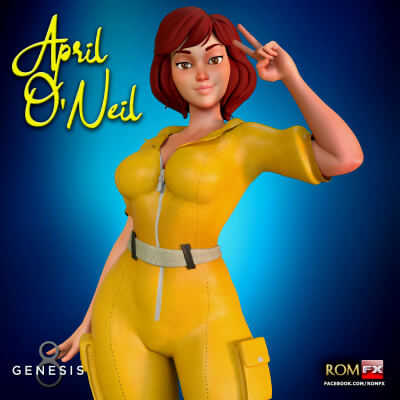 RFX April ONeil For G8F And G8.1F