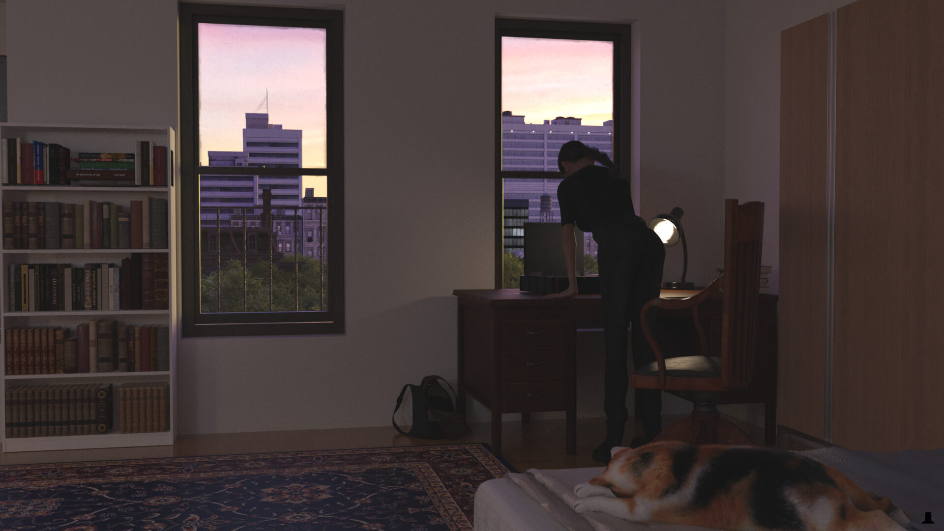 Delayed Reaction 3D Render, Digital Art by rrkknight3