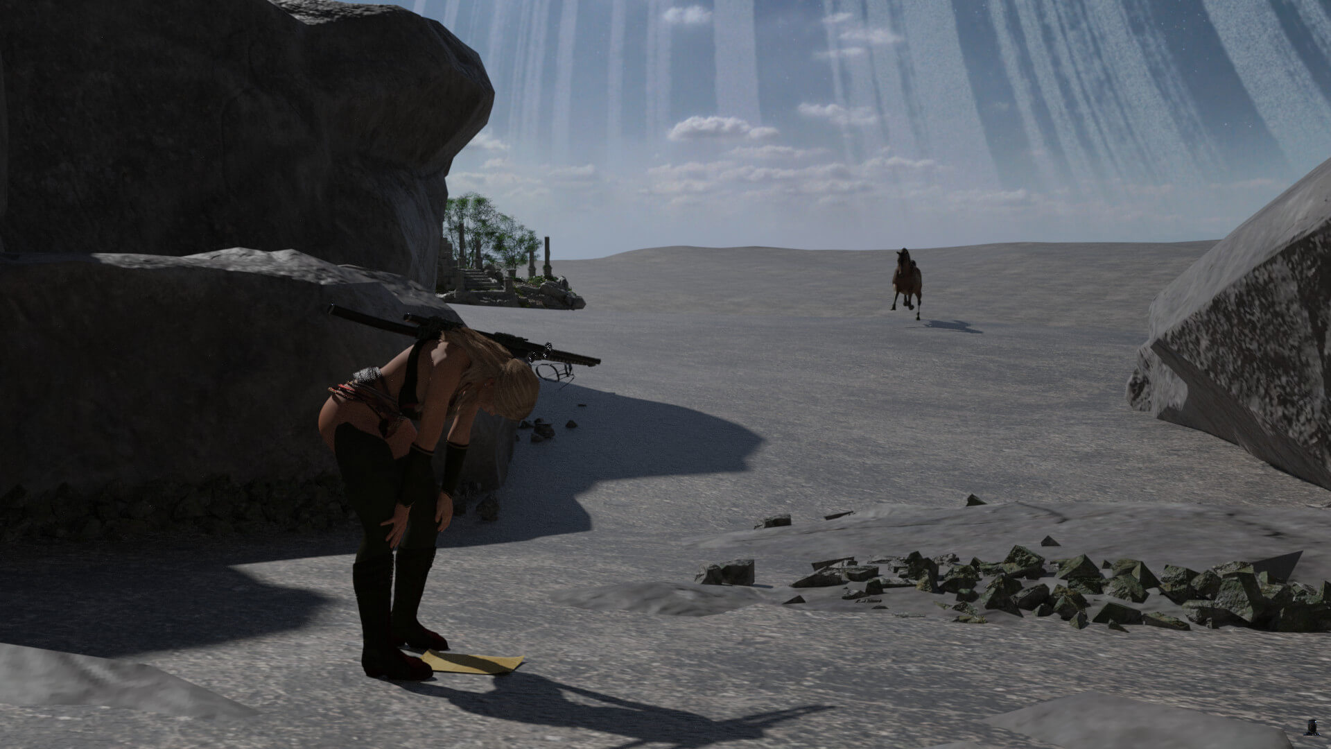 Escape 3D Render, Digital Art by rrkknight3