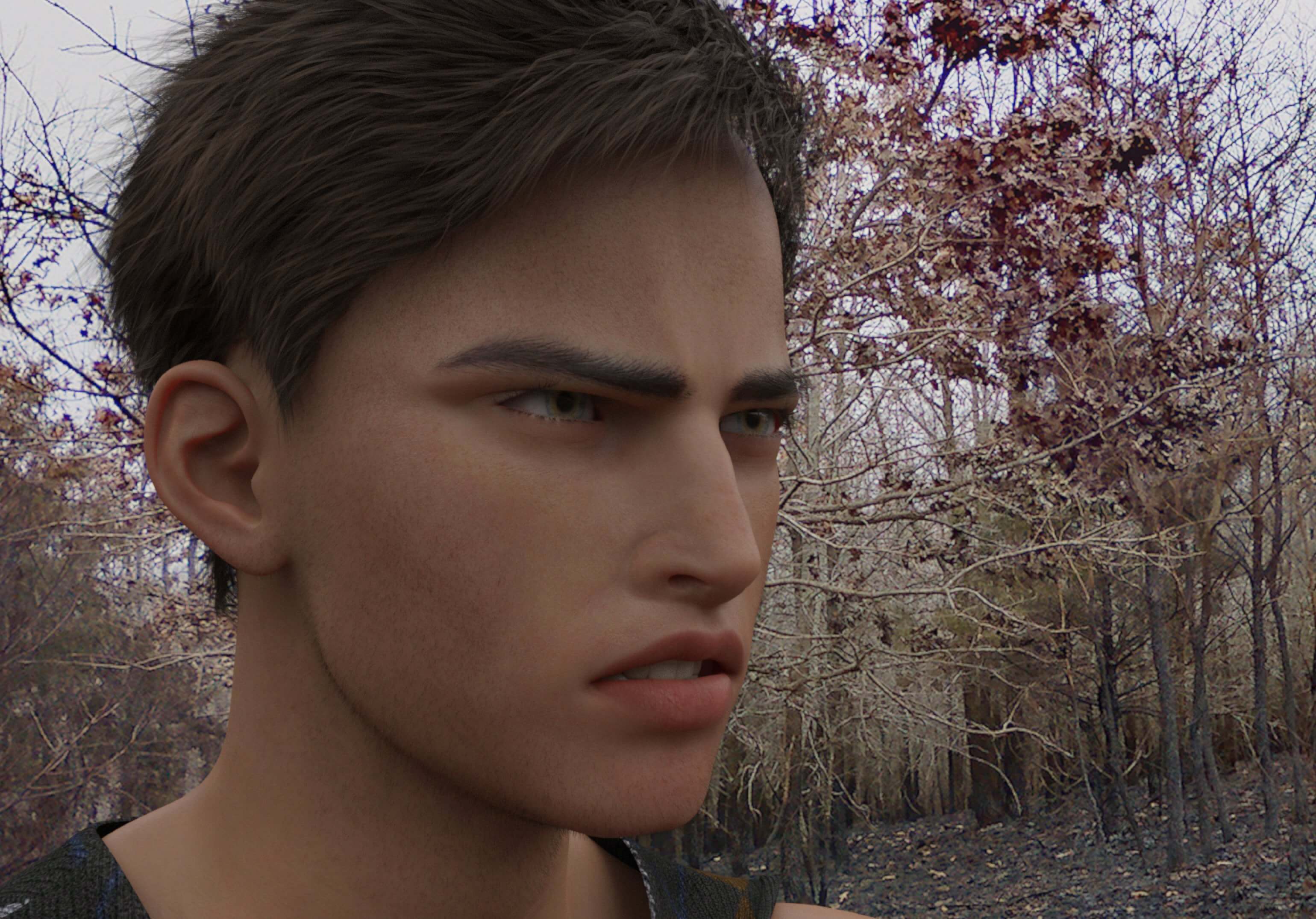Portrait Rendering PORTRAIT 3D Render, Digital Art by rrl216