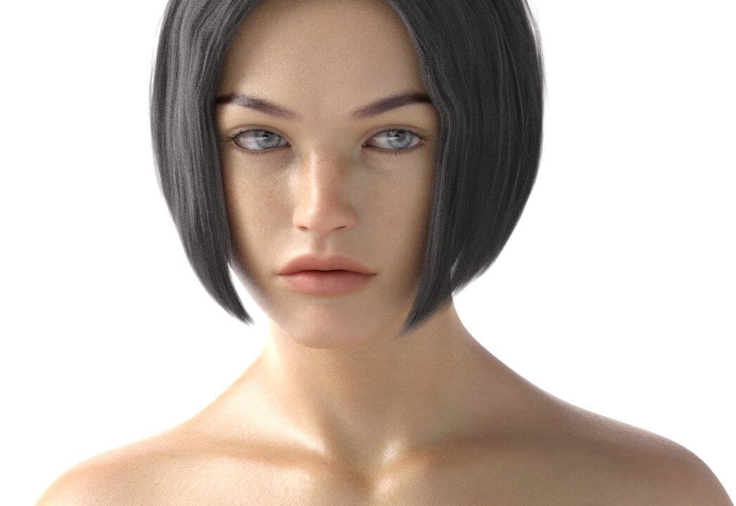 Portrait Rendering Background PORTRAITS 3D Render, Digital Art by rrl216