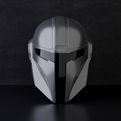 Helmet Inspired by the Mandalorian Helmet