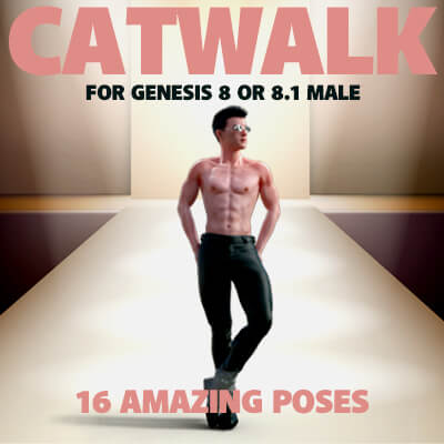 Catwalk Poses for G8