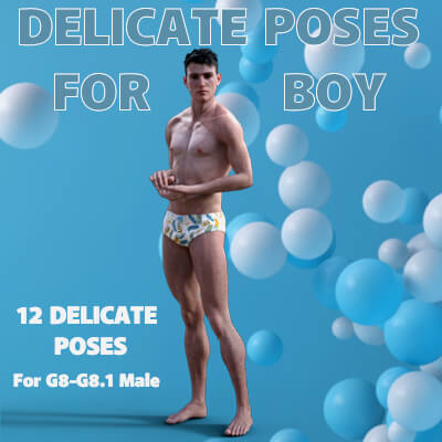 Delicate Poses for Boy G8 and G8.1 Male