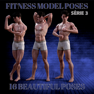 Fitness Model Poses S&eacuterie 03 for G8