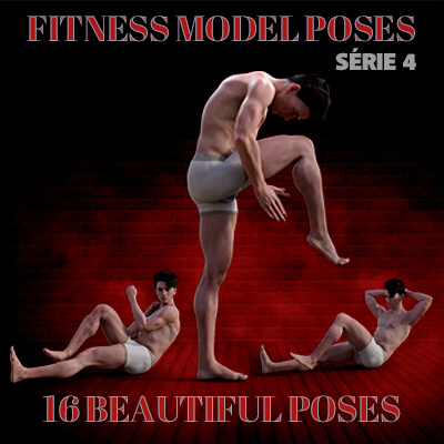 Fitness Model Poses S&eacuterie 04 for G8