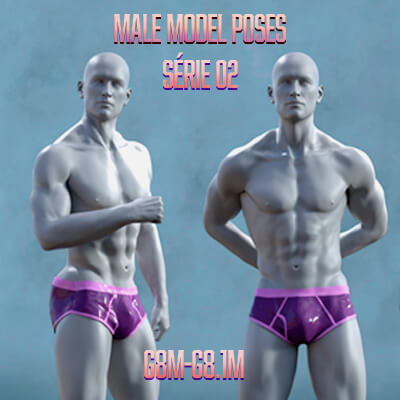 Model Poses G8 Male 2