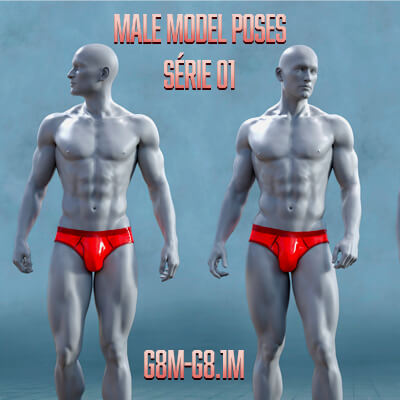 Model Poses G8 Male