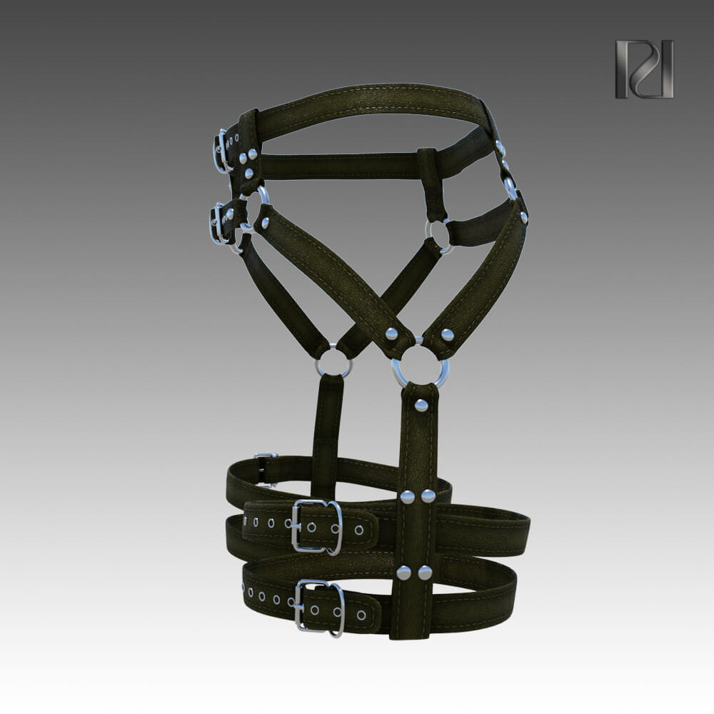 Body Harness SXS40 - 3D Model by RumenD