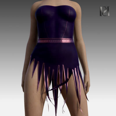Carnival Style 38 Witch Outfit for G8F G8.1F