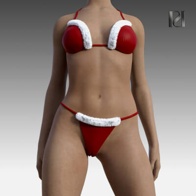 Christmas Style 38 - Santa Outfit for G8F G8.1F