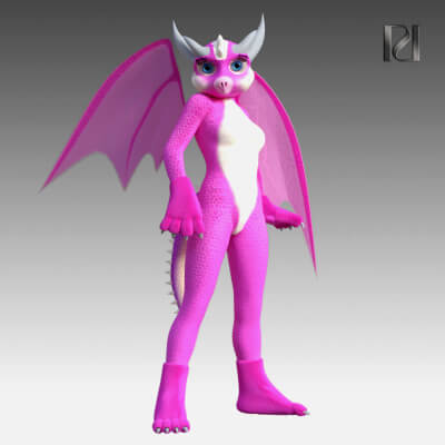 Furry Style 02 - Furry Costume for G8F Daz Content by RumenD