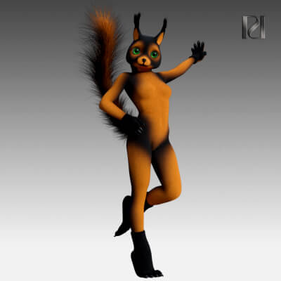 Furry Style 03 - Furry Costume for G8F