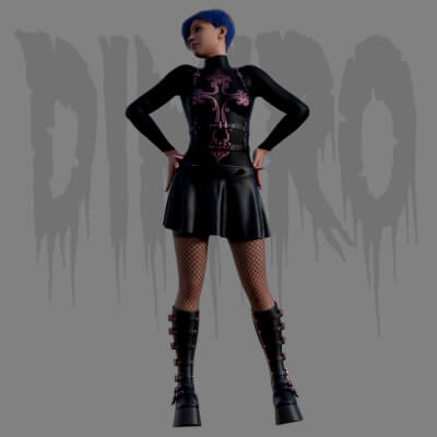 Punk Outfit 01 for G9