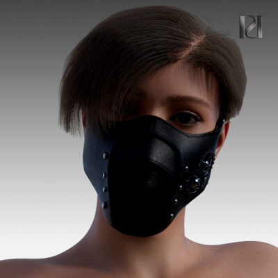 Steampunk Mask 04 for G8F G8.1F G9