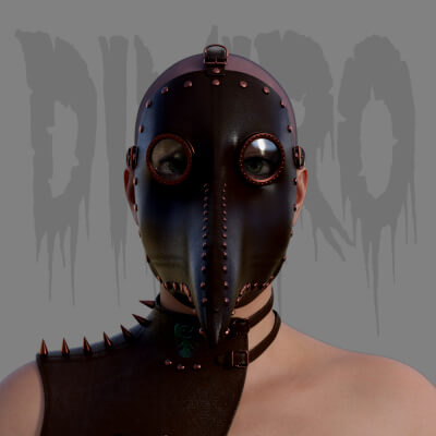 Steampunk Mask 09 for G9