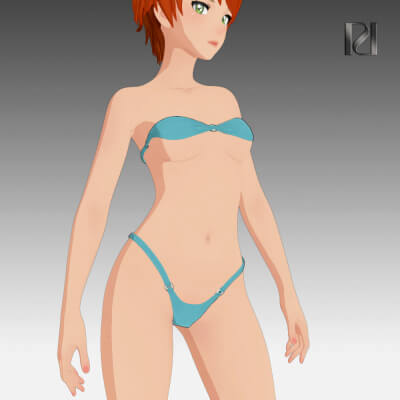 Summer Style 15 Toon - Swimsuit for G9 Toon