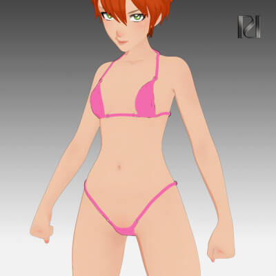 Summer Style 17 Toon Swimsuit for G9 Toon