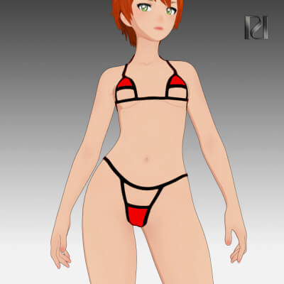 Summer Style 48 Toon - Swimsuit for G9 Toon