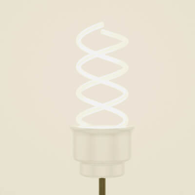 Modern Pendant Light Evergreen Designer Spiral