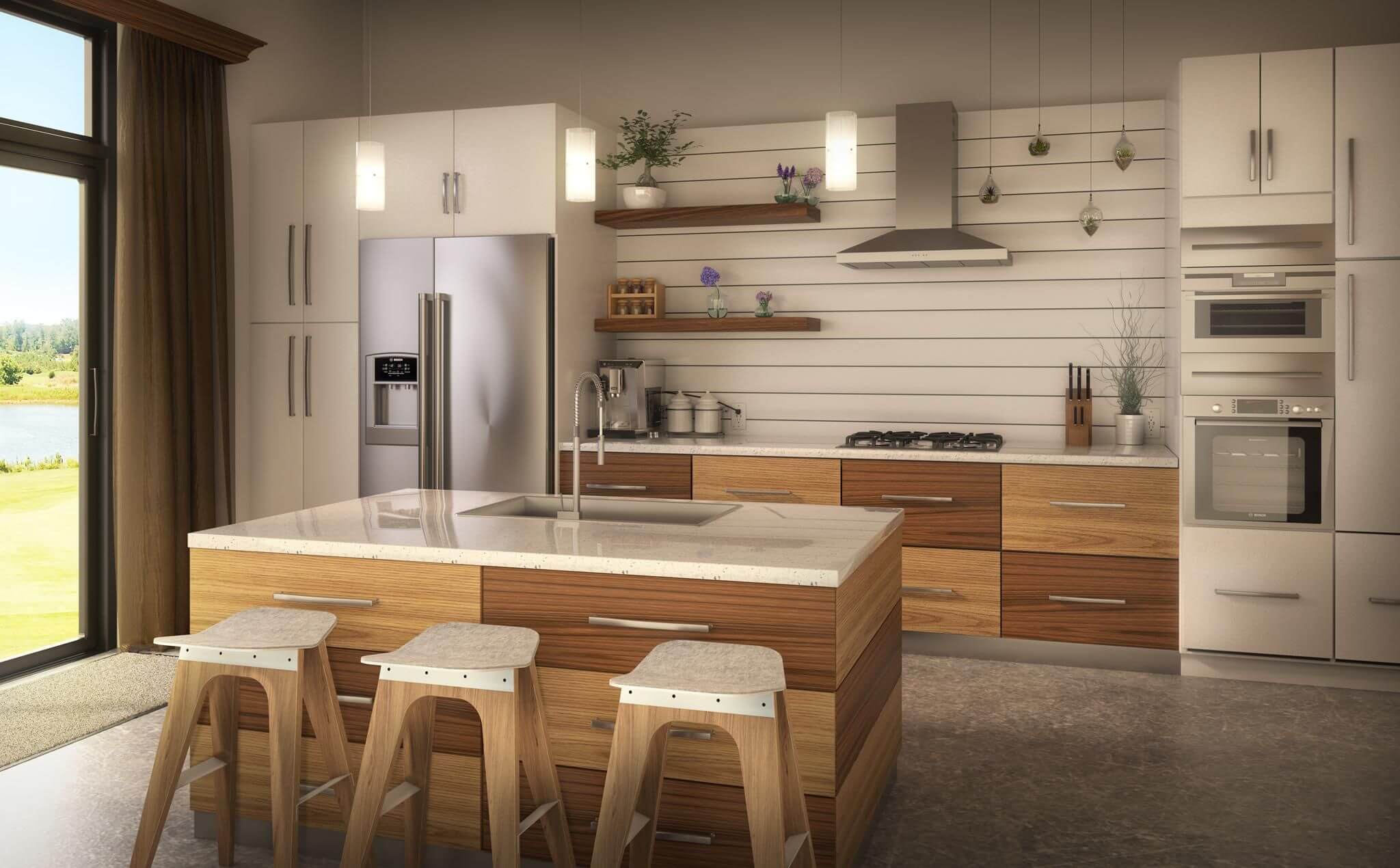 Kitchen Rendering 2 3D Render RenderHub Gallery