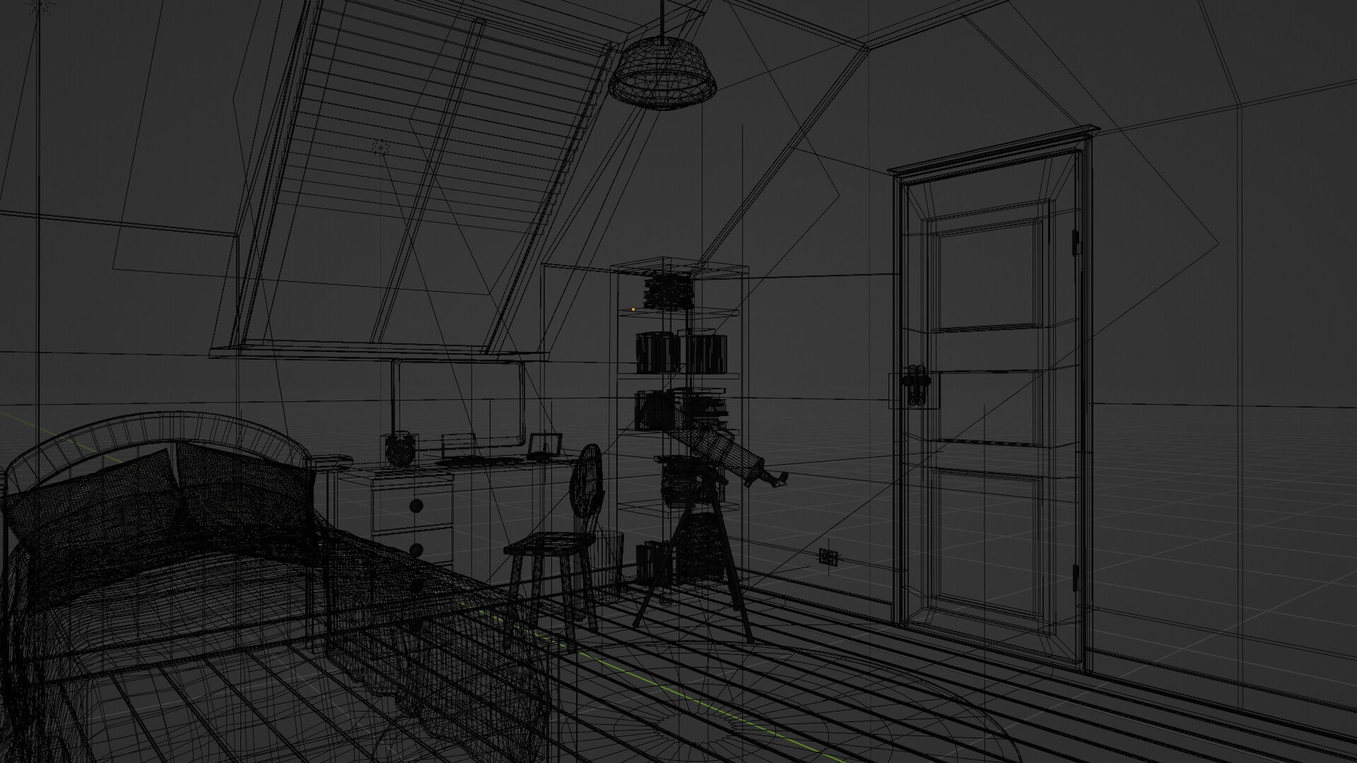 Cartoon Room 003 3d Model By Ryanmaicol