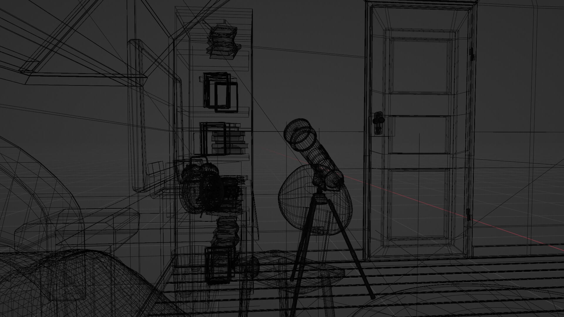 Cartoon Room 003 3d Model By Ryanmaicol