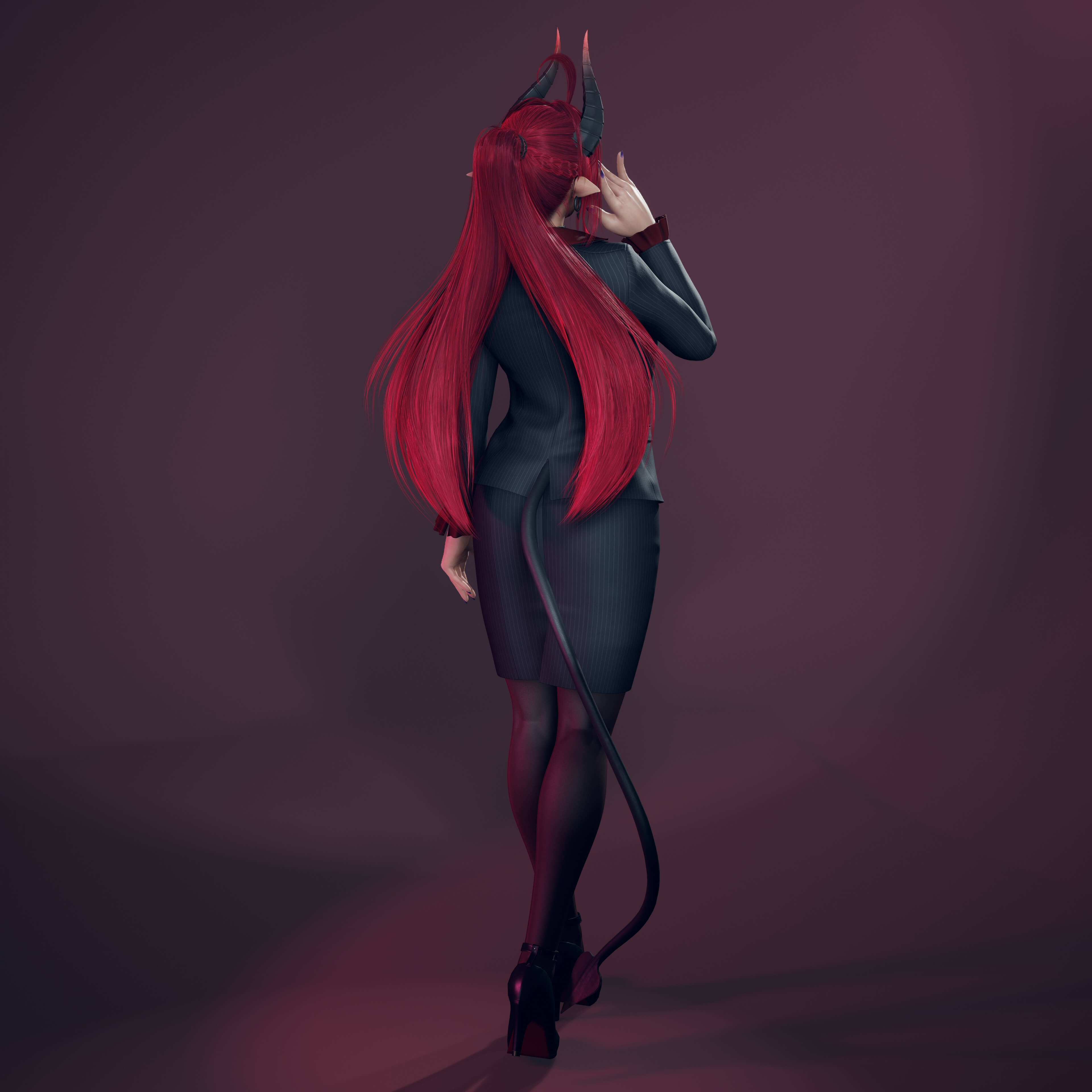 Product name: Daemon Girl Deluxe Version - Game Ready Updated 242025: Dae...