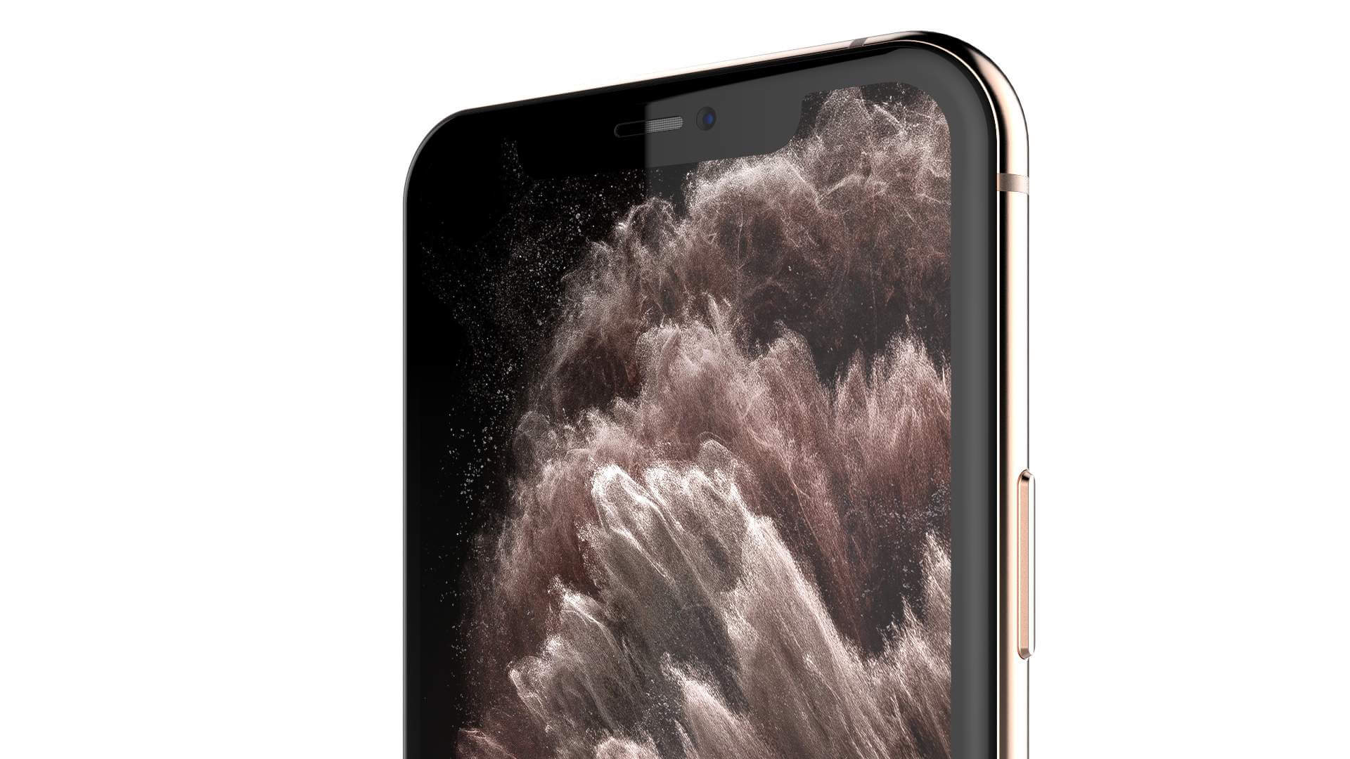 Apple iPhone 11 Pro Max Gold - 3D Model by rzo