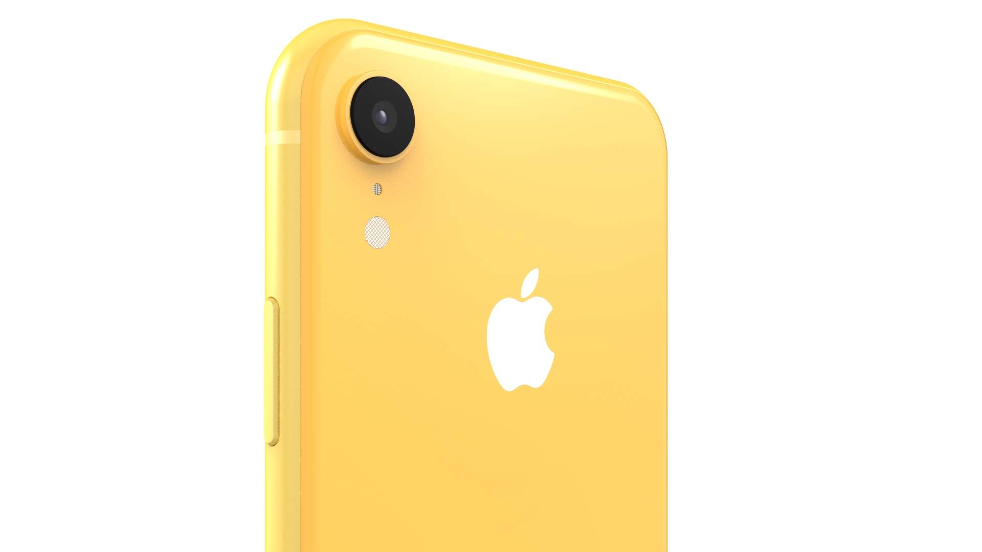Apple iPhone XR Yellow 3D Model by rzo