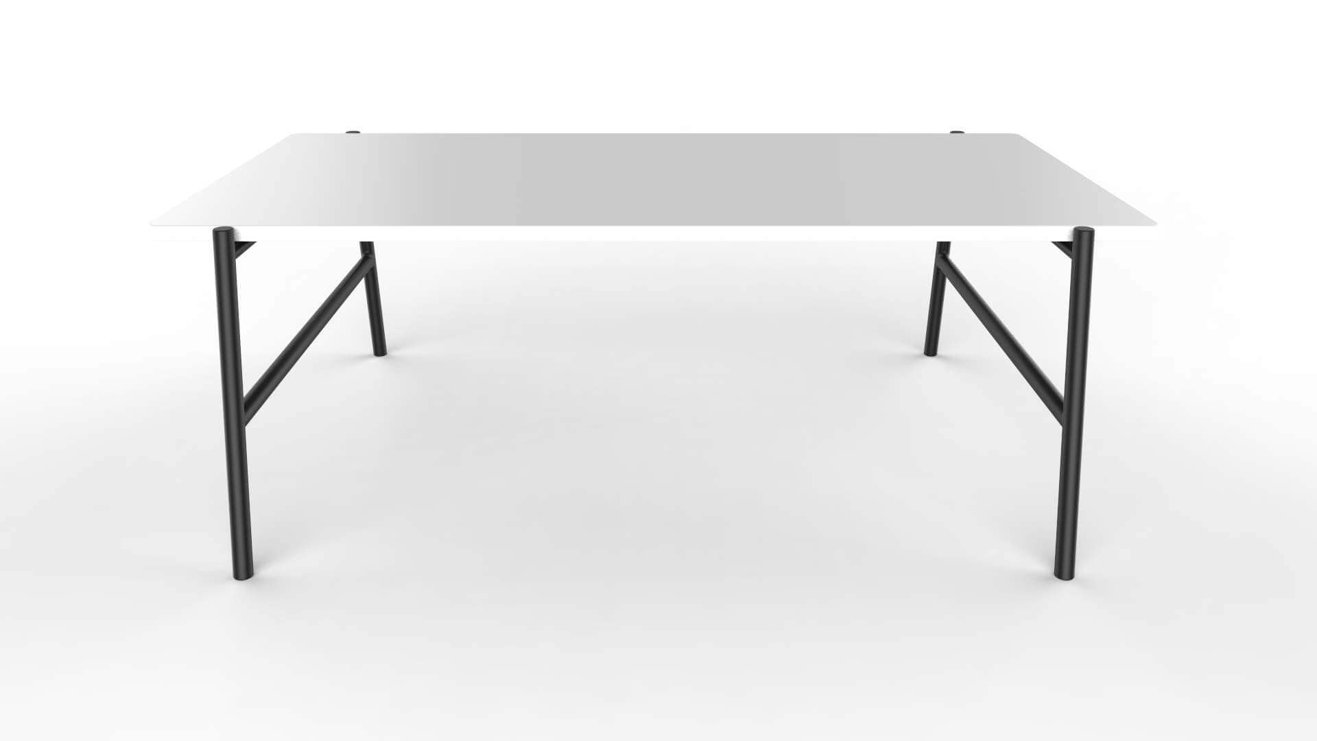Center Table Black And White - 3D Model by rzo