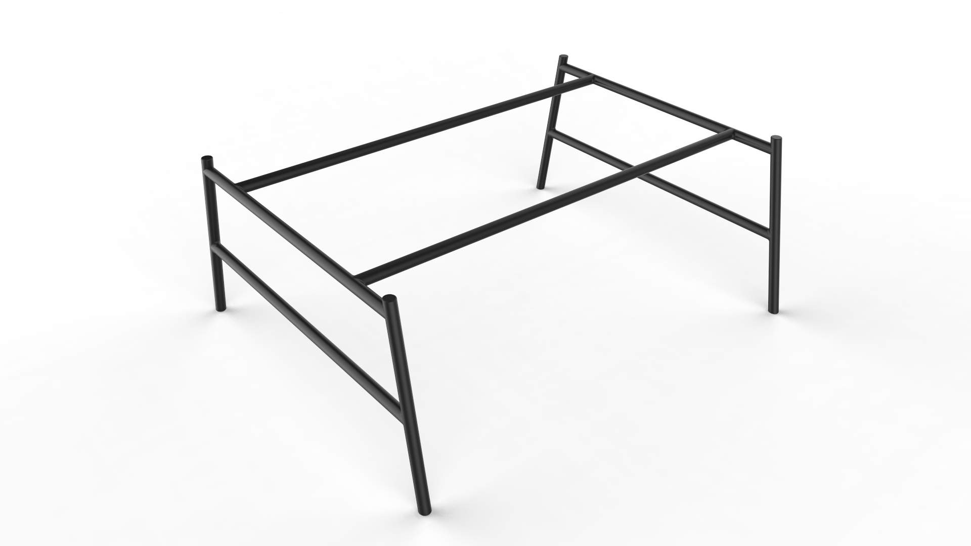 Center Table Black And White - 3D Model by rzo