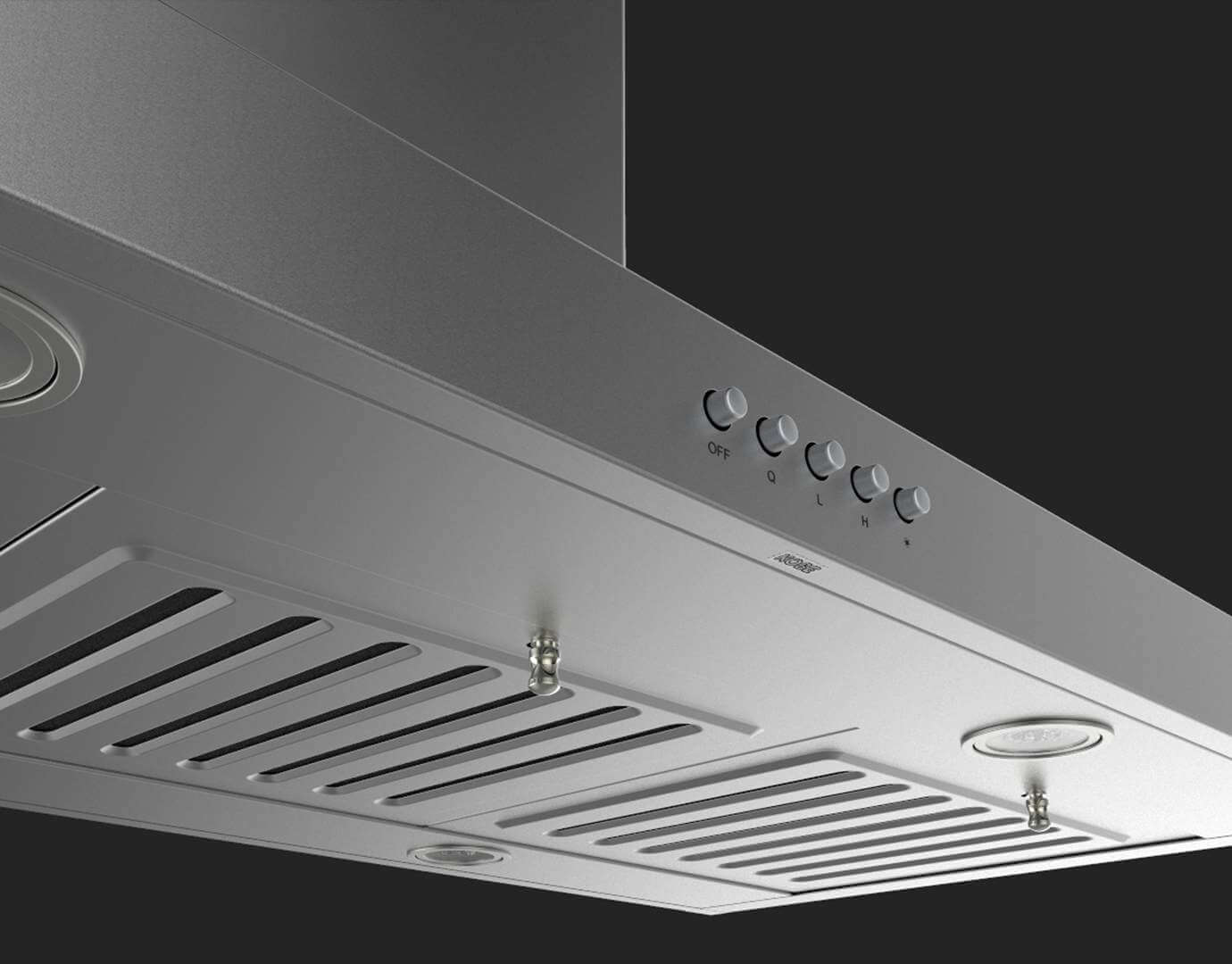 KOBE Brillia 42 Inch Range Hood 3D Model by rzo