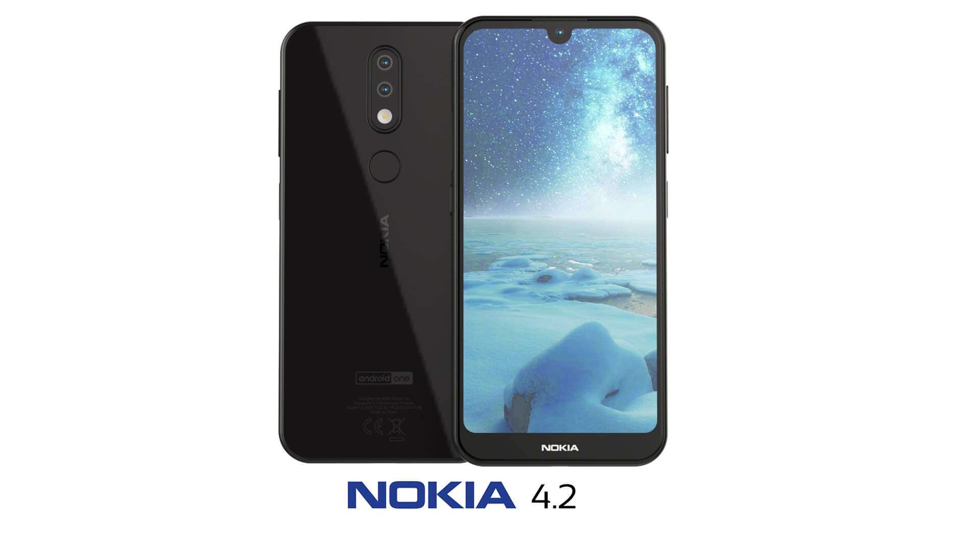 Nokia 4 2 Black - 3D Model by rzo