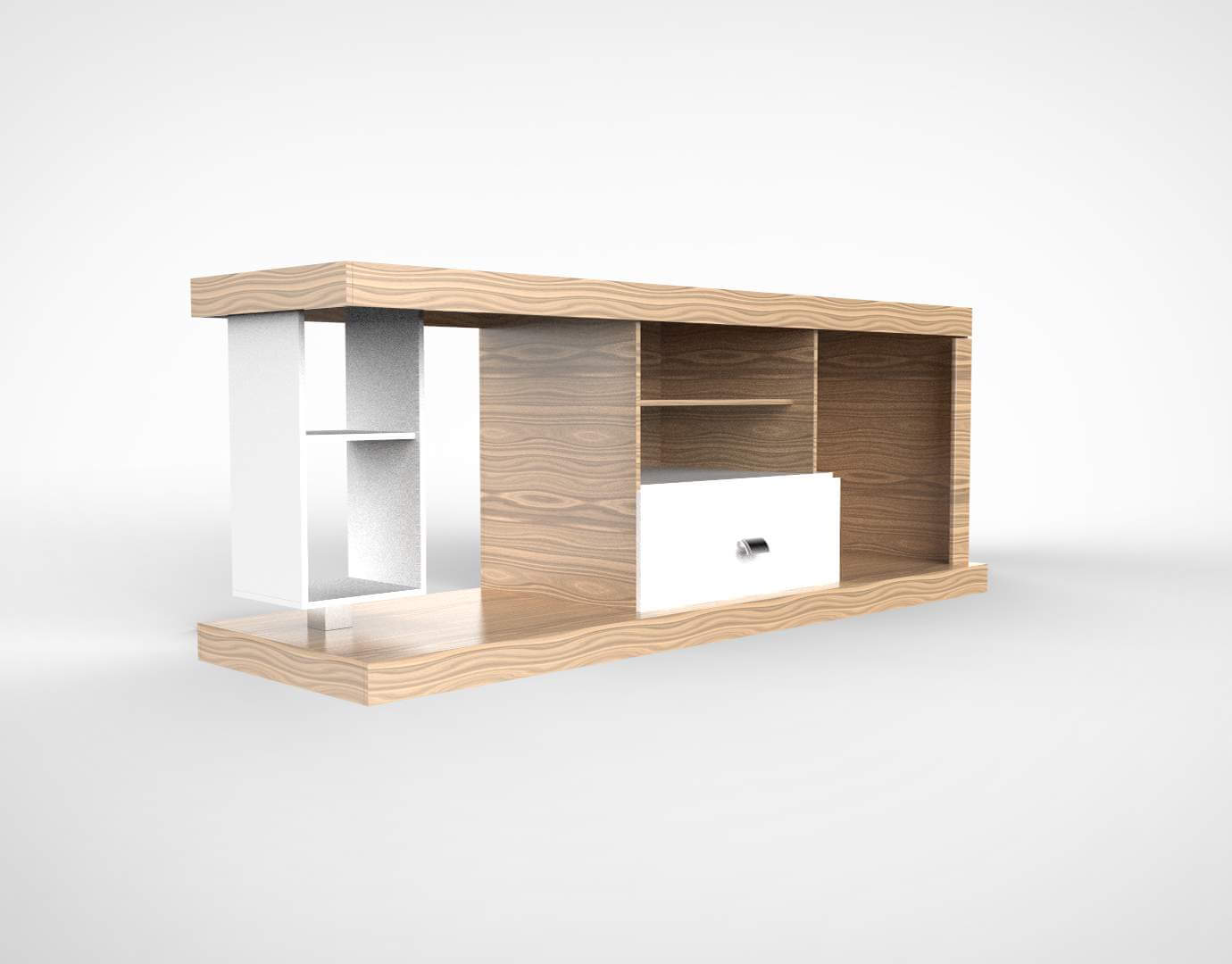 Rack Living Room 01 - 3D Model by rzo